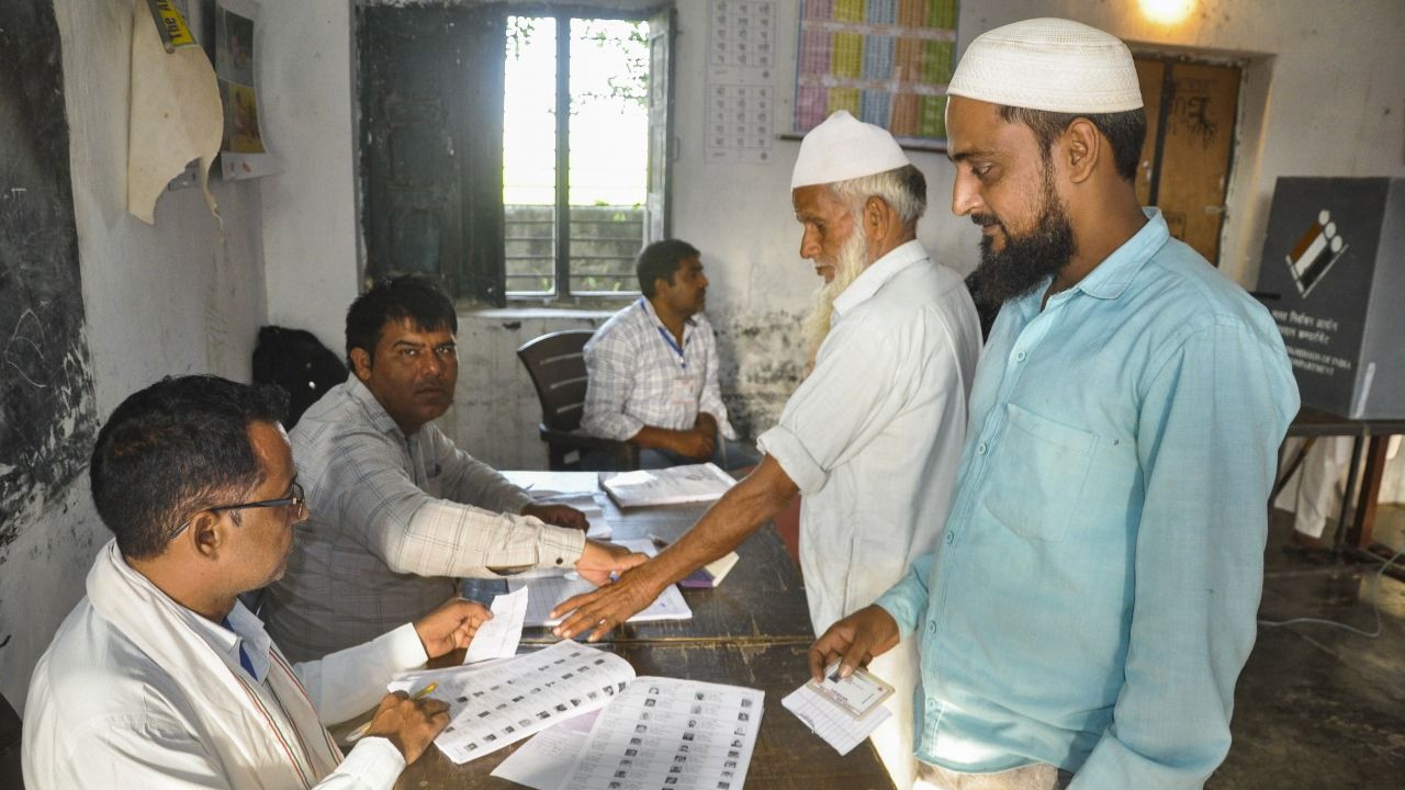 The polls is being held from 7 am till 6 pm and around 20,632 booths have been set up for voting